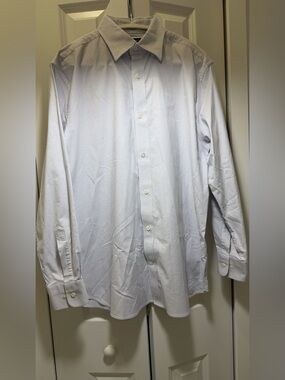Brooks Brothers Regent Fit Supima Cotton Stripe ButtonUp Long S Shirt Large 16.5